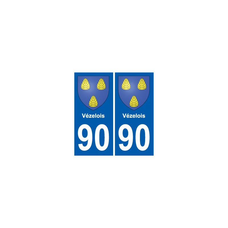 90 Giromagny stemma adesivo piastra adesivi città