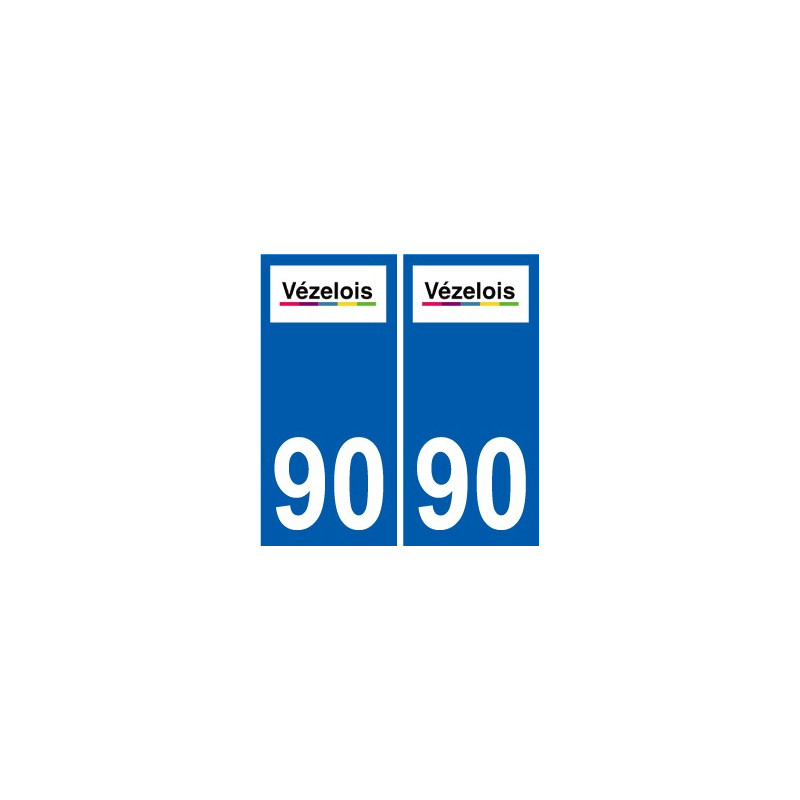 90 Delle logotipo de la etiqueta engomada de la placa de pegatinas de la ciudad