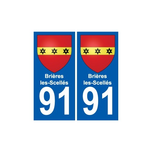 91 Breuillet wappen aufkleber typenschild aufkleber stadt