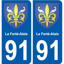 91 Breuillet stemma adesivo piastra adesivi città