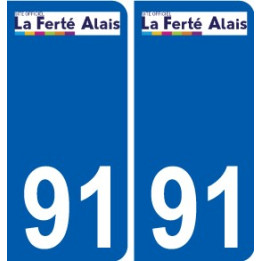 91 Breuillet logo autocollant plaque stickers ville