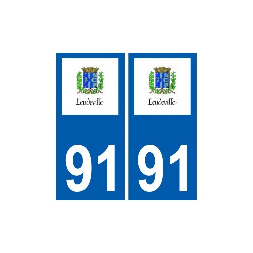 91 Breuillet logo autocollant plaque stickers ville