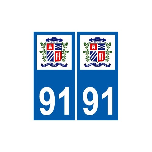 91 Breuillet logo aufkleber typenschild aufkleber stadt