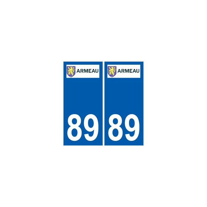 89 Auxerre logo aufkleber typenschild aufkleber stadt