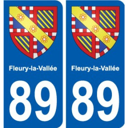 89 Auxerre blason autocollant plaque stickers ville
