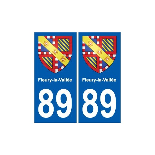 89 Auxerre blason autocollant plaque stickers ville