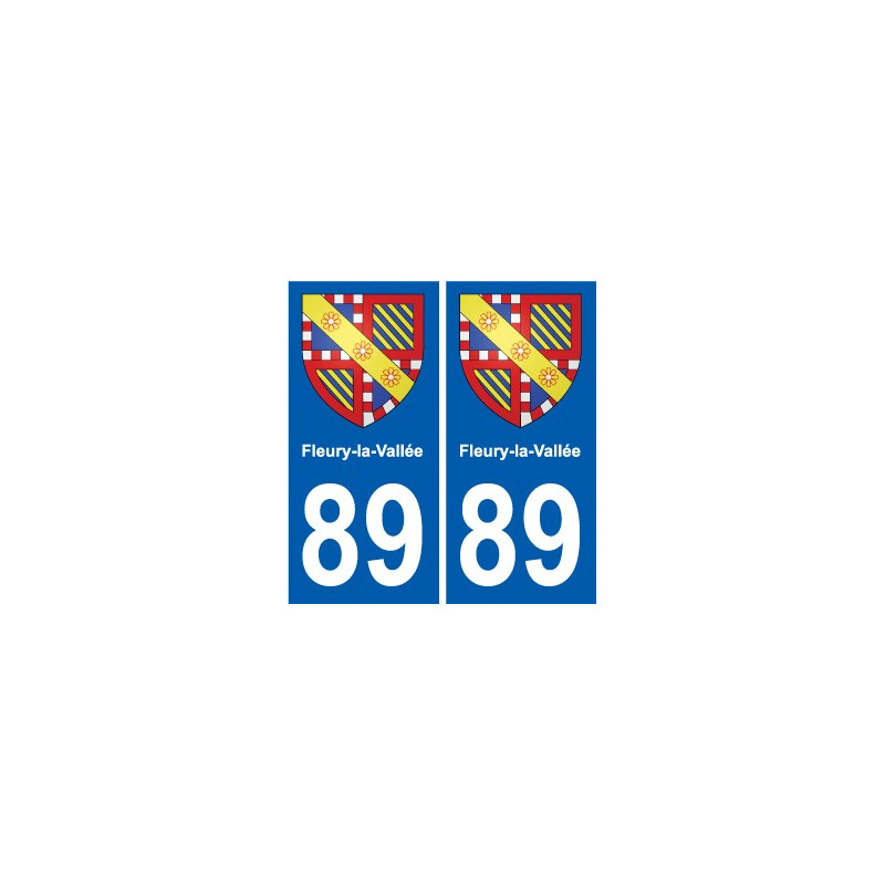 89 Auxerre wappen aufkleber typenschild aufkleber stadt