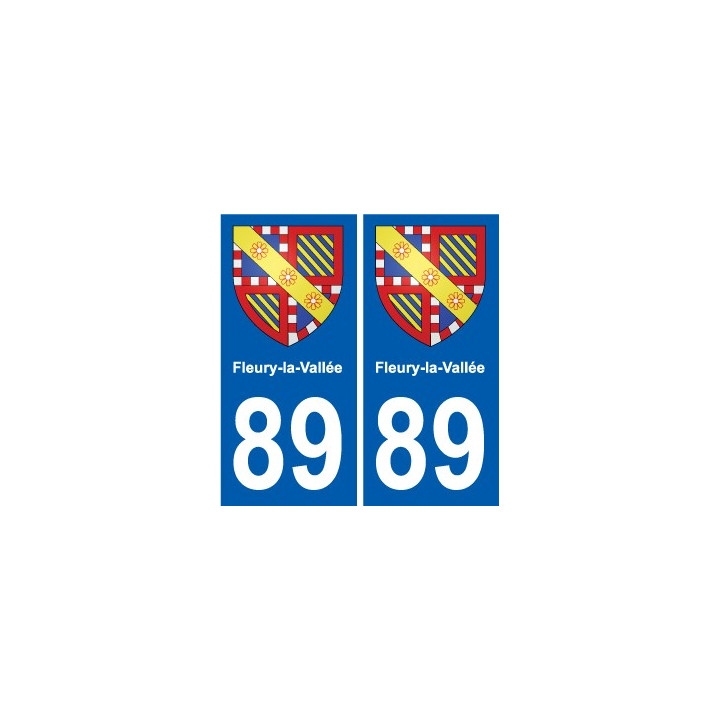 89 Auxerre wappen aufkleber typenschild aufkleber stadt