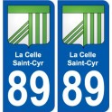 89 Auxerre blason autocollant plaque stickers ville