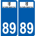 89 Auxerre logo aufkleber typenschild aufkleber stadt