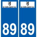 89 Auxerre logo aufkleber typenschild aufkleber stadt