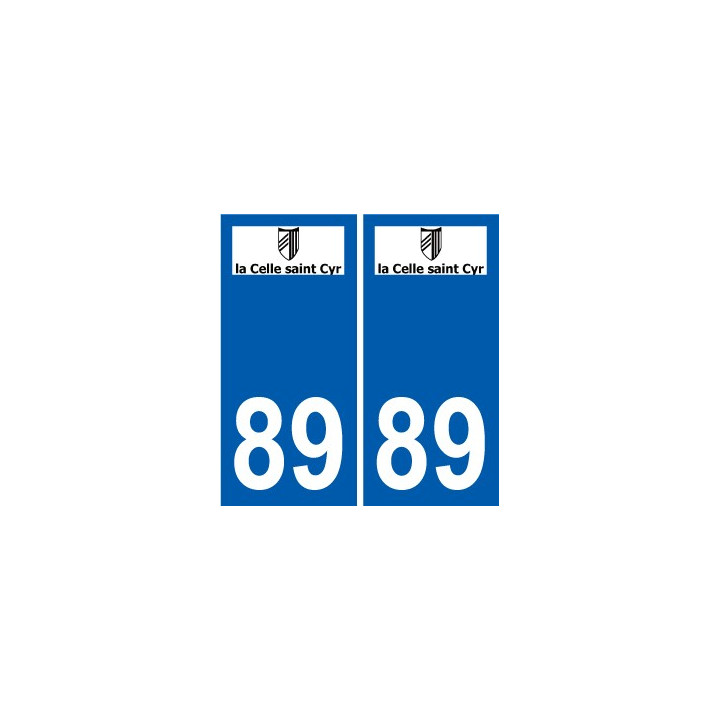 89 Auxerre logo autocollant plaque stickers ville