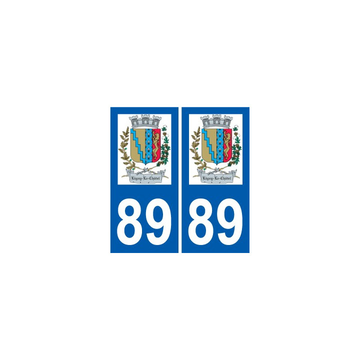 89 Auxerre logo aufkleber typenschild aufkleber stadt