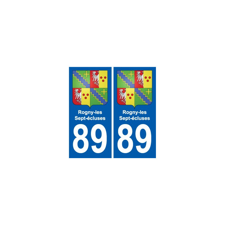 89 Auxerre blason autocollant plaque stickers ville