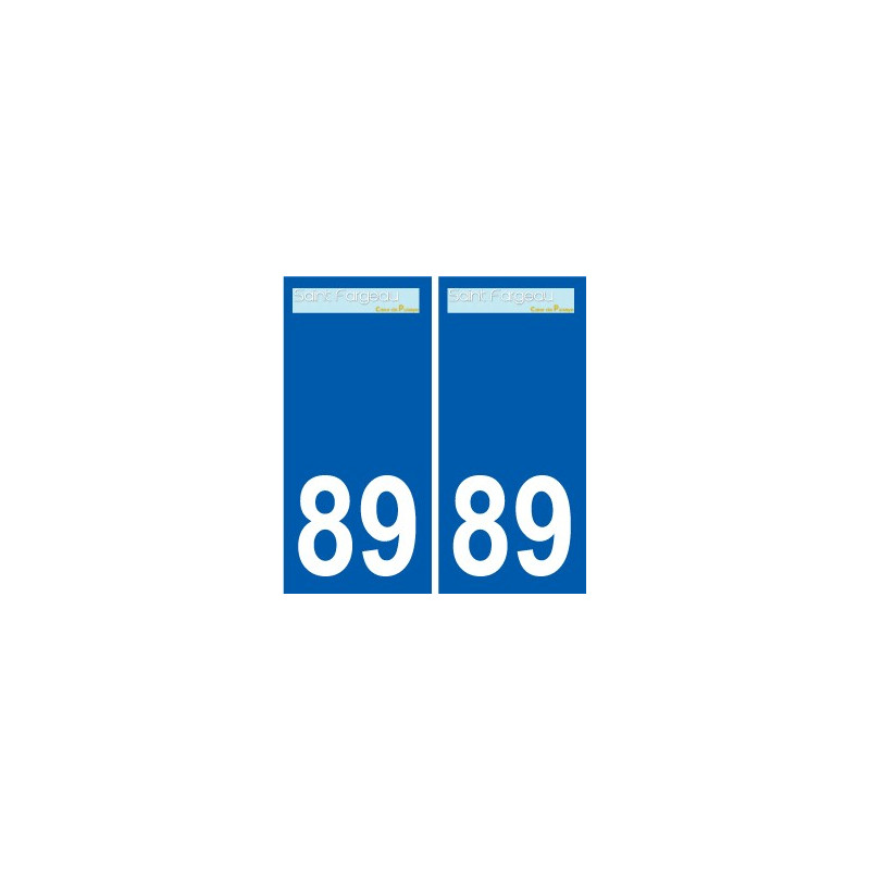 89 Auxerre logo aufkleber typenschild aufkleber stadt