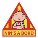 Sticker Nin's Edge Baby catalan