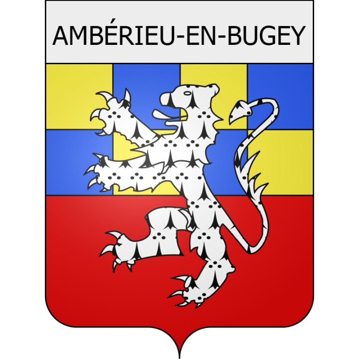 Ambérieu-en-Bugey 01 ville Stickers blason autocollant adhésif