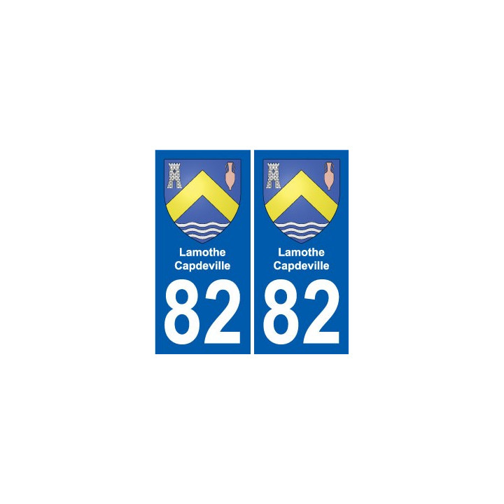 82 Septfonds wappen aufkleber typenschild aufkleber stadt