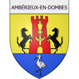 Pegatinas escudo de armas de perpignan adhesivo de la etiqueta engomada