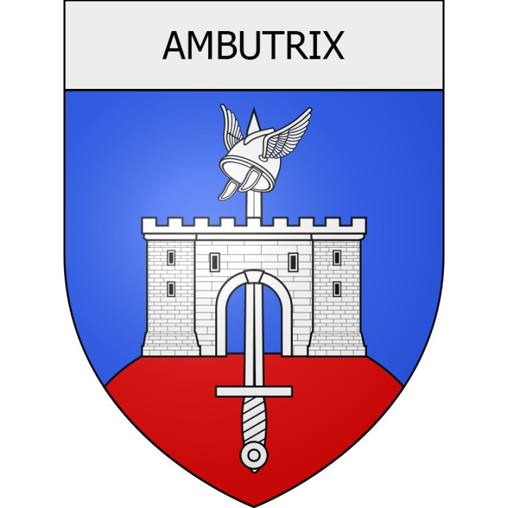 Stickers coat of arms perpignan adhesive sticker