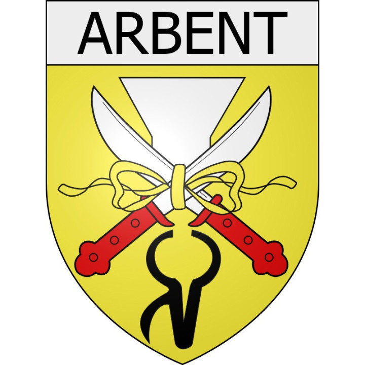 Pegatinas escudo de armas de perpignan adhesivo de la etiqueta engomada
