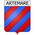 Stickers coat of arms perpignan adhesive sticker