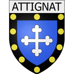 Stickers coat of arms perpignan adhesive sticker