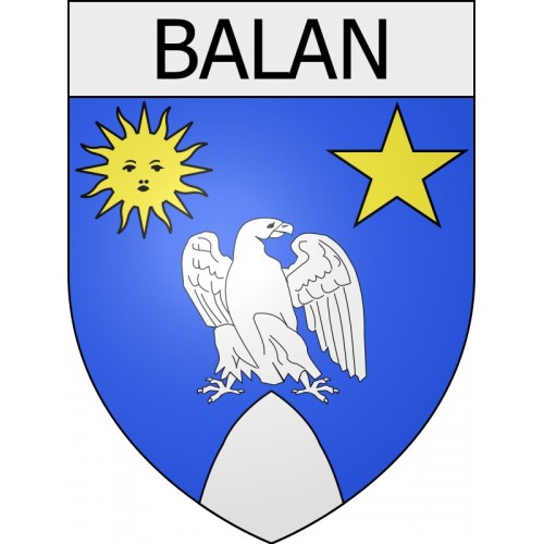 Stickers coat of arms perpignan adhesive sticker