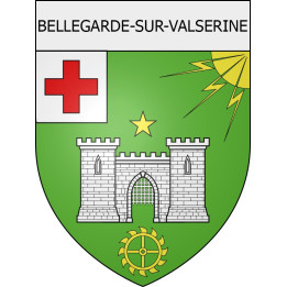 Stickers coat of arms perpignan adhesive sticker