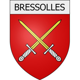 Pegatinas escudo de armas de perpignan adhesivo de la etiqueta engomada