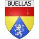 Pegatinas escudo de armas de perpignan adhesivo de la etiqueta engomada