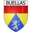Sticker wappen, gelsenkirchen, augsburg, klebender aufkleber