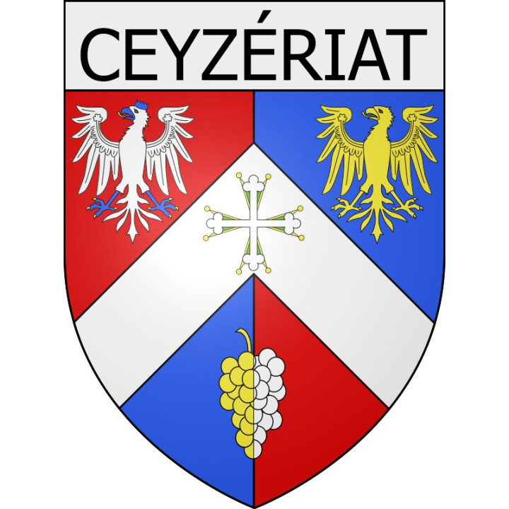 Sticker wappen, gelsenkirchen, augsburg, klebender aufkleber