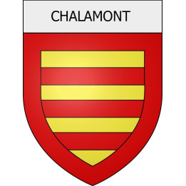 Chalamont 01 ville Stickers blason autocollant adhésif