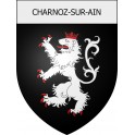 Charnoz-sur-Ain 01 ville Stickers blason autocollant adhésif