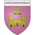 Châtillon-en-Michaille 01 ville Stickers blason autocollant adhésif