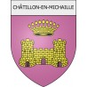 Châtillon-en-Michaille 01 ville Stickers blason autocollant adhésif