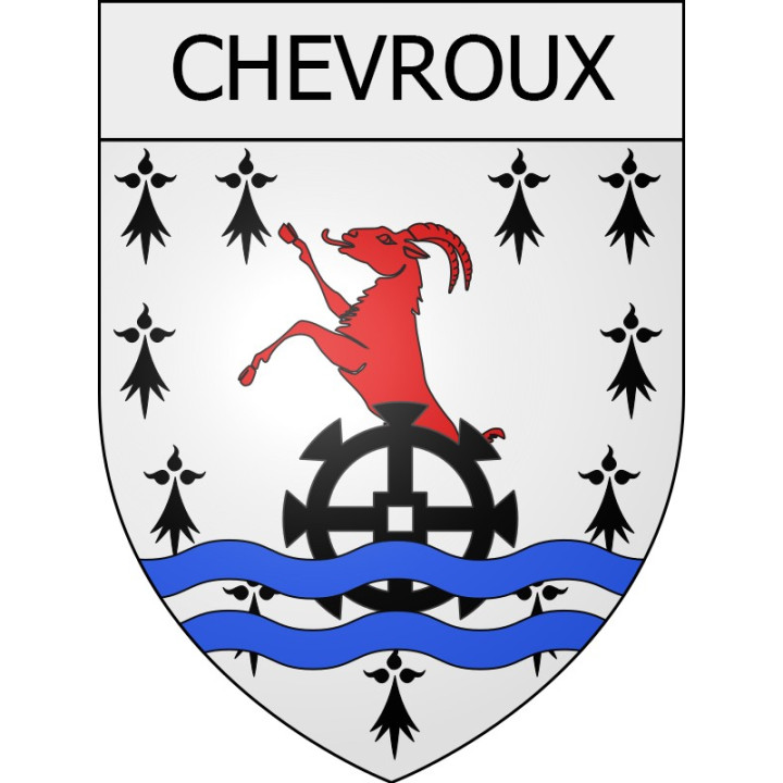 Stickers coat of arms perpignan adhesive sticker