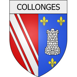 Pegatinas escudo de armas de perpignan adhesivo de la etiqueta engomada
