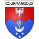 Stickers coat of arms perpignan adhesive sticker
