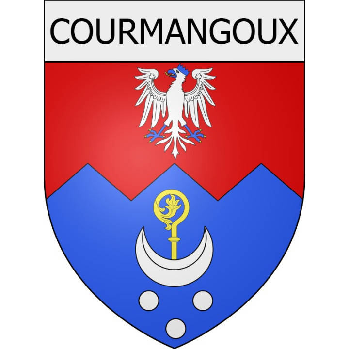 Stickers coat of arms perpignan adhesive sticker