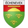 Échenevex 01 ville Stickers blason autocollant adhésif