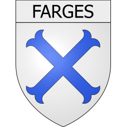 Pegatinas escudo de armas de perpignan adhesivo de la etiqueta engomada