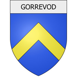 Gorrevod 01 ville Stickers blason autocollant adhésif