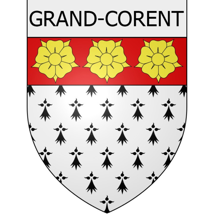 Stickers coat of arms perpignan adhesive sticker