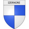 izernore 01 ville Stickers blason autocollant adhésif