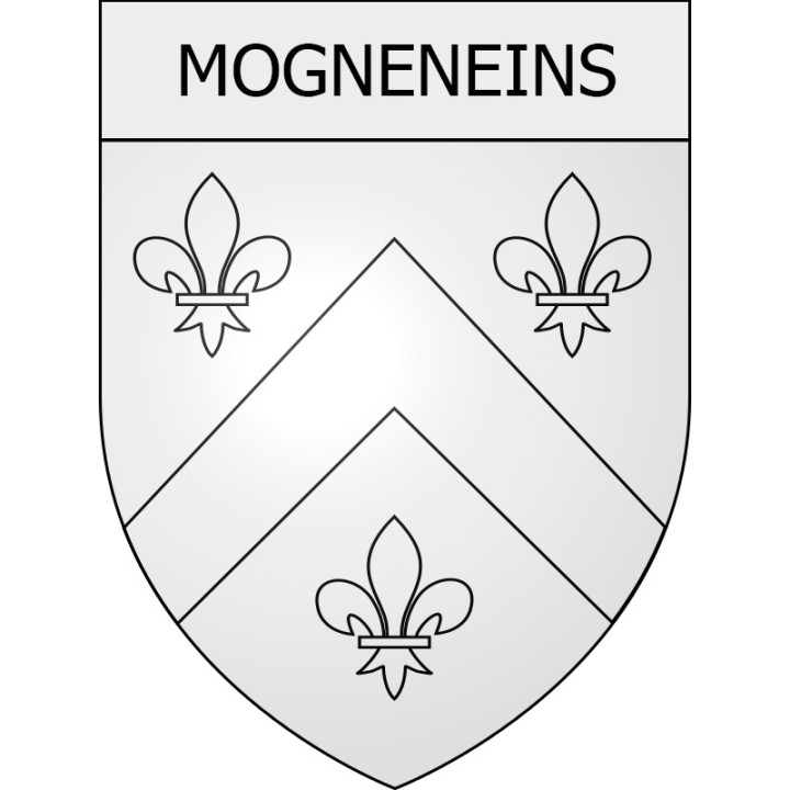 mogneneins 01 ville Stickers blason autocollant adhésif