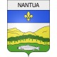 nantua 01 ville Stickers blason autocollant adhésif