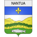 Stickers coat of arms perpignan adhesive sticker