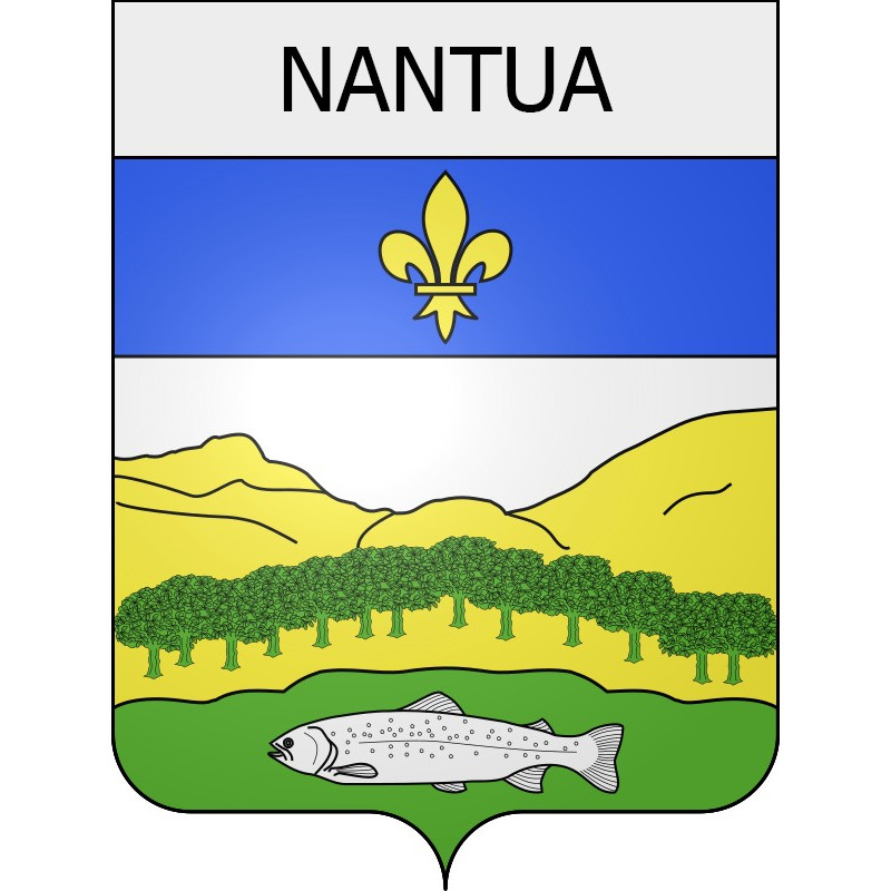 Stickers coat of arms perpignan adhesive sticker